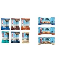 Clif Bar s + Mini Variety Pack, 1.0 Count, Plant-Based Snack Food Bars