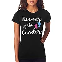 Keeper of the Gender Reveal T-Shirt 100% Cotton Party Favor