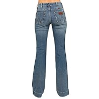 Wrangler Women's Retro High Rise Trouser Jean
