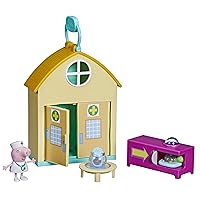 Peppa Pig Peppa’s Adventures Peppa Visits The Vet Fun Playset Preschool Toy, Includes 1 Figure and 3 Accessories, Ages 3 and Up