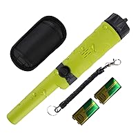 DEWINNER Metal Detector, Fully Water-Proof IP68 Search Pin-Pointer, Pinpointing Finder Probe, 360° Search High Accuracy Treasure Bounty Hunting for Adults Junior Kids