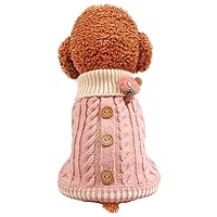 Dog Sweaters for Small Dogs Dog Knitting Crochet Sweater Autumn Winter Warm Cute Medium Large Dog Sweater Puppy Sweaters Girls Boys