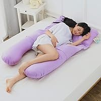 Multifunctional pillow for pregnant women multifunctional pillow type U pillow for sleeping on the side of the waist pillow sleeping pillow sleeping pillow belly cushion-B 150x85 cm (59x33 inches)
