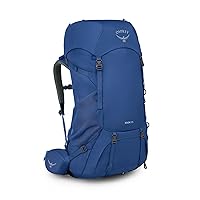 Osprey Rook 65L Men's Backpacking Backpack, Astology Blue/Blue Flame