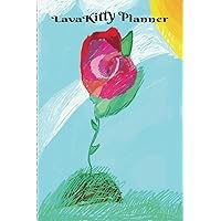 Lava Kitty Art Rose Daily Planner