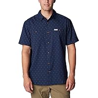 Columbia Men's Utilizer Printed Woven Short Sleeve