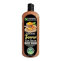 Body Wash with Turmeric and Raw Sugar, 32 Fl Oz, Exfoliating Gentle Cleanser and Shower Gel for all skin types, Vegan, Sulfate Free, and Cruelty Free Body Scrub Body Wash with Turmeric and Raw Sugar, 32 Fl Oz, Exfoliating Gentle Cleanser and Shower Gel for all skin types, Vegan, Sulfate Free, and Cruelty Free Body Scrub