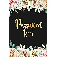 Password book: Alphabetical Internet Password Organizer logBook for Personal or Business Use | gift idea