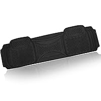 Zone Tech Premium Quality Automotive Rear Universal 1 Piece Runner Mat- All Weather Protection-Perfect for Car, Truck and SUV