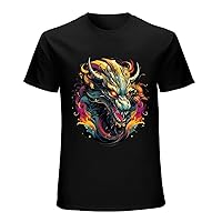 Unleash Your Inner Dragon Men's T-Shirt Empowering and Inspiring Unleash Your Inner Dragon Graphic Tee