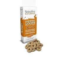 Supreme Petfoods Selective Naturals Country Loops with Carrot & Timothy Hay (Pack of 4)