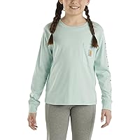 Carhartt Girls' Long-Sleeve Pocket Tee T-Shirt