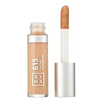 The 24H Concealer 615 - Brightening, Color Correcting Concealer for a Natural, Poreless Finish - Lightweight, Buildable, Creamy Formula - Thick Applicator for a Smooth, Easy Blend - 0.15 oz