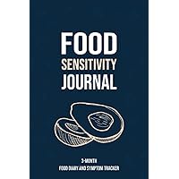 Food Sensitivity Journal: 3-Month Food Diary and Symptom Tracker in 6”x 9” size | Dark Blue Food Sensitivity Journal: 3-Month Food Diary and Symptom Tracker in 6”x 9” size | Dark Blue Paperback