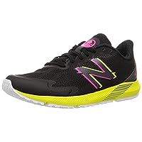 New Balance NB HANZO T Running Shoes, Thin Sole, Track Track, Old Model, Men's, Women's, Black/Yellow (G4)