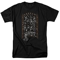 Trevco Batman- Arkham Asylum Gate T-Shirt Size 5XL