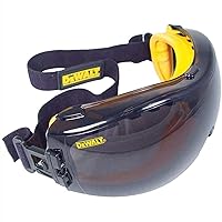 DEWALT - DPG82-21D DPG82-21 Concealer SAFETY Goggle - Smoke Anti-Fog Lens (1 Pairper Pack), Multi, One Size