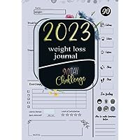 Weight Loss Journal: Cute Weight Loss Tracker for Women| Daily Exercise and Diet Planner to Monitor Your Food and Fitness Activity| Funny Motivational Weight Loss Workbook 90 Day Challenge