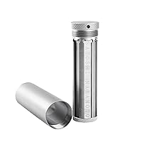 Crypto Seed Phrase Storage, 24 Words Seed Backup for Bitcoin Ethereum Crypto Wallet, 304 Stainless Steel Capsule, BIP39 Compatible