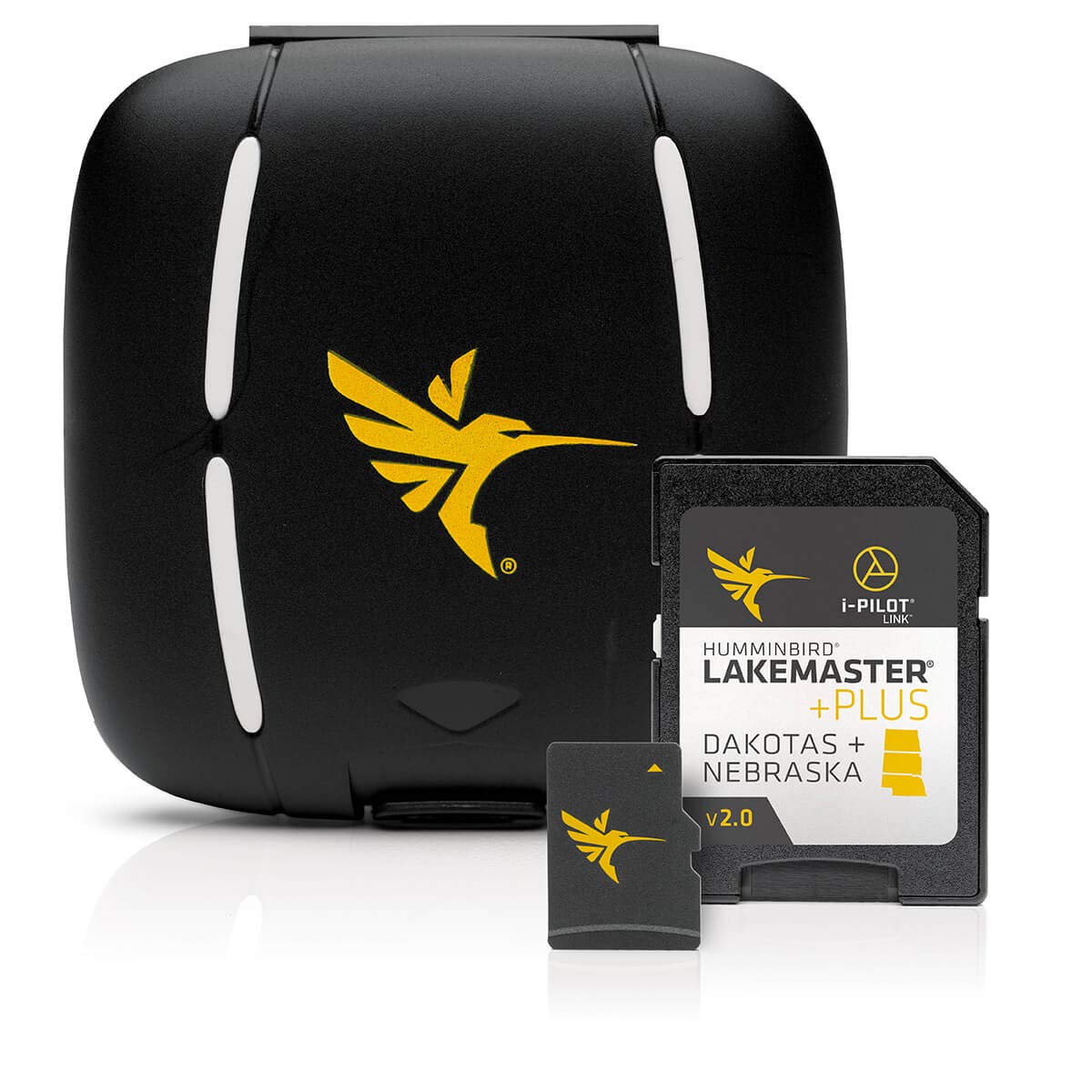 Humminbird 600013-6 LakeMaster Plus Dakotas + Nebraska V2 Digital GPS Maps Micro Card