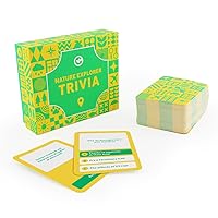 Ginger Fox Games Nature Explorer Trivia Card Game For Nature Lovers And Outdoor Enthusiasts – Put Your Wildlife Knowledge To The Ultimate Test With This Quick Fire Quiz Game - For 2+ Players, Ages 14+