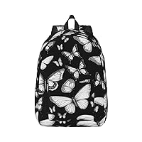 Hand drawn color butterfly Stylish And Versatile Casual Backpack,For Meet Your Various Needs.Travel,Computer Backpack For Men