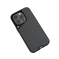 Mous Case for iPhone 15 Pro Max MagSafe Compatible - Limitless 5.0 - Carbon Fiber - Protective iPhone 15 Pro Max Case - Shockproof Phone Cover