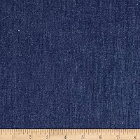 Telio 4.8 oz Denim Chambray Dark Blue, Fabric by the Yard