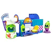 Cats vs Pickles - Cat Condo - Pickle Shack with Exclusive Pickle Chef Dilbert and Adorable Burger, Fries and Shake Mini Food!, (CVP5200T-01)