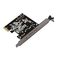 PCIE-2A1C PCIE-2A1C to USB3.1 Type C USB3.0A Internal Expansion Card Controller Adapter PCIE Card Desktop PC Support Expansion Card