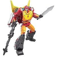 The Kingdom Series of Commander-Level Hot Break and Hot Break with The Car Transformer-Toys Mobile Toy Action Figures, Transformer-Toys Robots, teenagers's Toys of and Above. The Toy is Inches Tall.