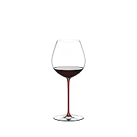 Riedel Fatto A Mano Old World Pinot Noir Wine Glass, Red