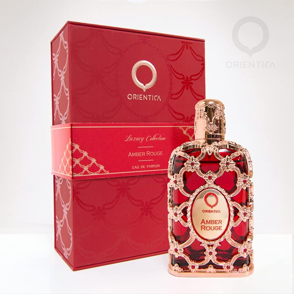 Orientica Amber Rouge for Women Eau de Parfum Spray, 2.7 Ounce (Luxury Collection)