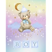 Baby's Daily Log Book: Baby Boy Tracker for Newborns, Baby's Daily Schedule Routine To Track and Monitor Nursing, Sleep, Feeding, Diapers, Mood, Activities