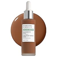 Physicians Formula Organic Wear All Natural Liquid Foundation Elixir Deep Cool, Full Coverage | Dermatologist Tested, Clinicially Tested