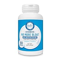 No More Bloat Herbal Supplement for Water Retention with Dandelion, Green Tea & Apple Cider Vinegar, 60Count (Packaging May Vary)