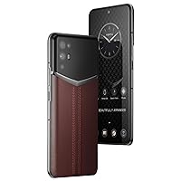 iVERTU Calfskin 5G Phone, Unlocked Smartphone, Secure Encrypted, 64MP Camera, 12+512G, 120Hz FHD+(1080 * 2400) OLED Display, Dual SIM, Fast Charge (Stitched)