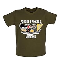 Forget Princess Musician - Organic Baby/Toddler T-Shirt