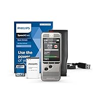 Philips PocketMemo DPM6000 Digital Voice Recorder with SpeechExec Basic 2-Year Subscription