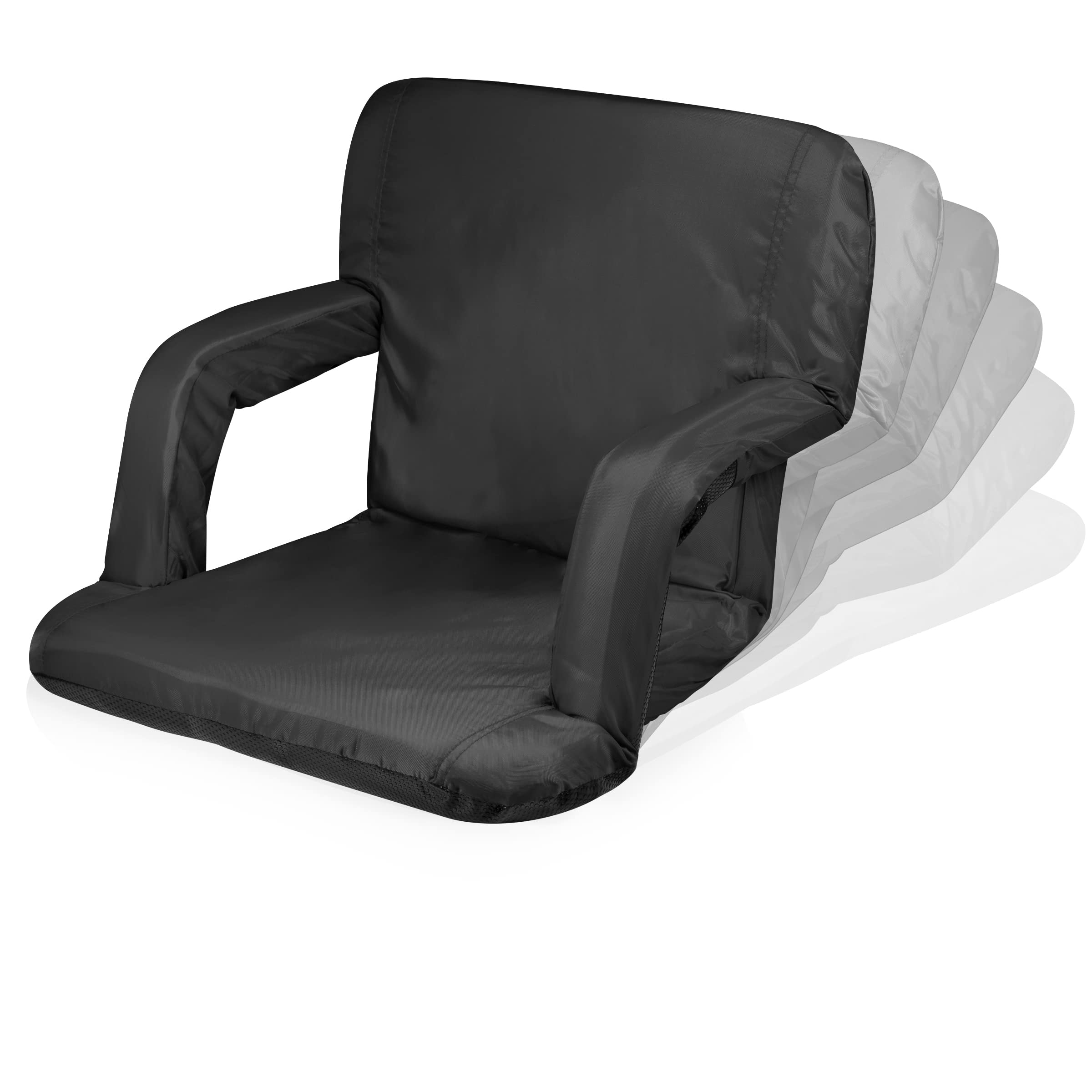 ONIVA - a Picnic Time Brand - Ventura Reclining Stadium Seat with Back Support, Bleacher Seat