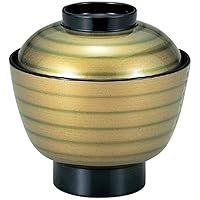 Fukui Craft 5-211-9 Soup Bowl, Green (Green), Diameter 4.1 x Height 4.0 inches (10.3 x 10.2 cm), ABS
