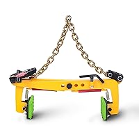 Granite Slab Lifting Clamp 716lbs Load Capacity Stone Lifting Clamp Plate Clamps Lifting Lifting Clamps Heavy Duty Jaw Opening up to 14.17inch Scissor Lifting Clamp Curb Clamp Handling Concrete Block