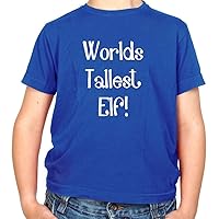 Worlds Tallest Elf! - Childrens/Kids Crewneck T-Shirt