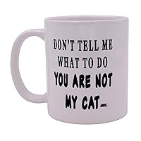 Rogue River Tactical Funny Cat Owner Coffee Mug Novelty Cup Great Gift Idea For Cat Kitten Owners
