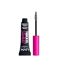 NYX PROFESSIONAL MAKEUP Thick It Stick It Thickening Brow Mascara, Eyebrow Gel - Black