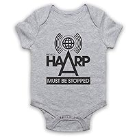 Unisex-Babys' Project HAARP Conspiracy Theory Baby Grow