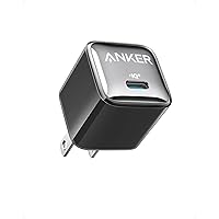 USB C Charger Block 20W, Anker 511 Charger (Nano Pro), PIQ 3.0 Compact Fast Charger for iPhone 15/15 Plus/15 Pro/15 Pro Max, 14/13/12 Series, Galaxy, Pixel 4/3, iPad (Cable Not Included)