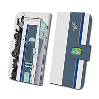 Kuhane 581 Kitaguni Railway Smartphone Case No.39 [Notebook Type] JR West Japan Commercialization Licensed for Many Models M size tc-t-039-am