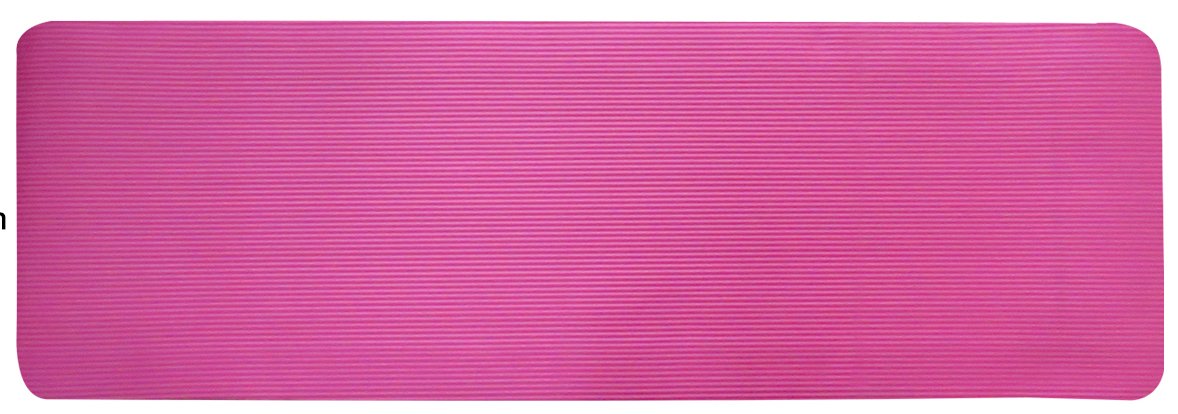 BalanceFrom All Purpose 1/2-Inch Extra Thick High Density Anti-Tear Exercise Yoga Mat with Carrying Strap with Optional Yoga Blocks