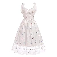 Women Cocktail Dress Sweetheart Strawberry/Cherry/Star Tulle Homecoming Dresses Formal Evening Party Prom Gowns